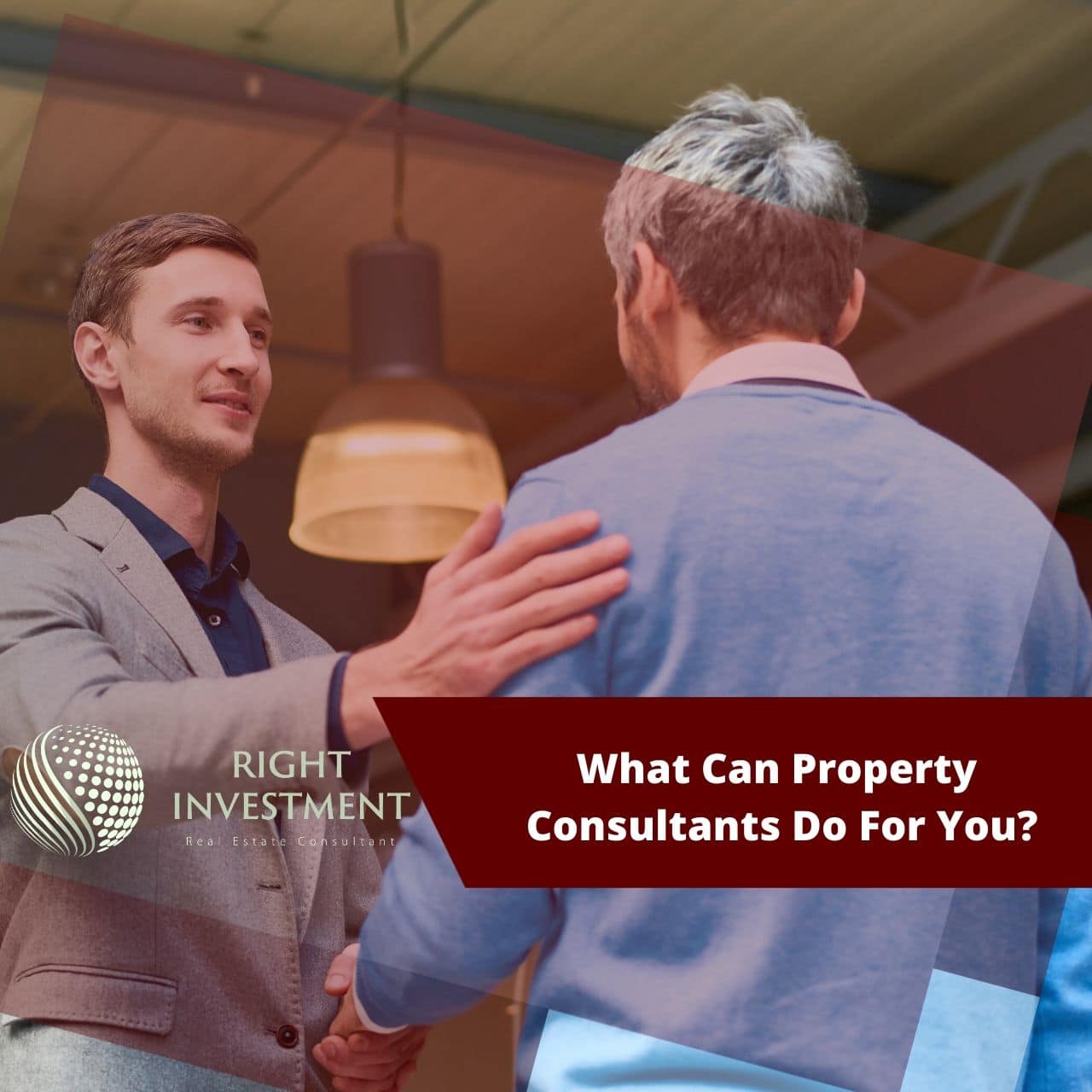 Why would it be preferable to deal with a real estate consultant when buying a property?